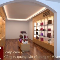 Thiết kế cửa hàng túi sách công sở - Chị Phương - Hai Bà Trưng